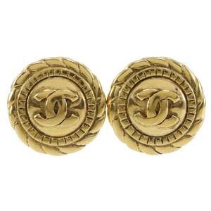Chanel Cc Logo Clip-On Earrings Metal #228981C75B